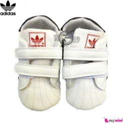 کفش اسپرت بچگانه آدیداس سفید و مشکی Adidas baby shoes