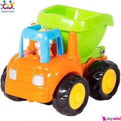 ماشین کامیون هویلی تویز Huile Toys building car