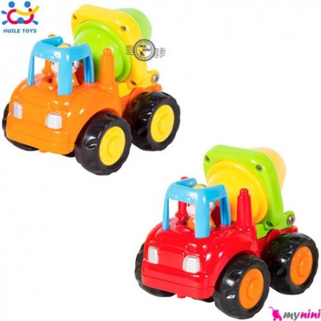 ماشین بونکر سیمان هویلی تویز Huile Toys building car