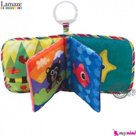 کتاب پارچه ای لمیز حیوانات Lamaze books