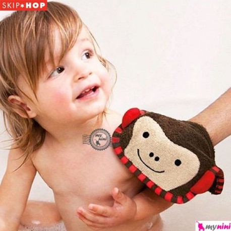 لیف اسکیپ هاپ عروسکی میمون Skip Hop monkey wash mitt