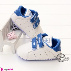 کفش اسپُرت نوزاد و کودک آدیداس آبی و سفید Baby footwear