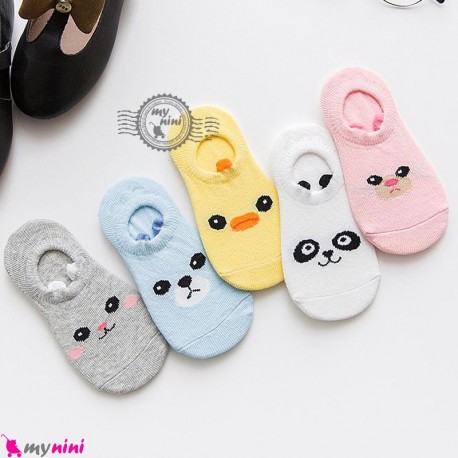 جوراب مچی حیوانات بامزه بدو تولد تا یکسال baby cute socks
