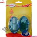 مسواک انگشتی قاب دار مارک اپل بی بی آبی Apple baby toothbrush