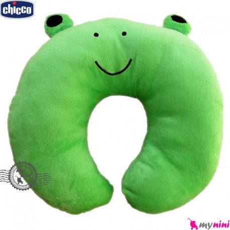 بالش دور گردنی چیکو سبز قورباغه Chicco Baby travel pillow