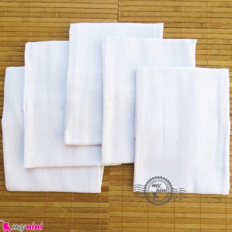 کهنه پنبه ای 5 عددی نوزاد و کودک baby cotton textile