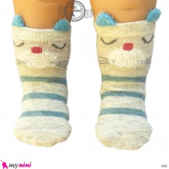جوراب عروسکی پنبه ای مارک چیچی اند کُوکُو chichi & coco baby cute socks