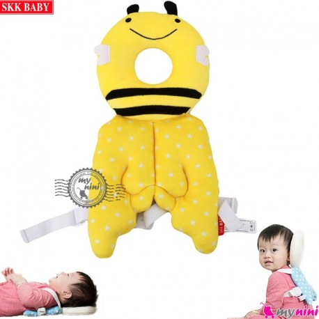 بالش ضربه گیر کودک طرح زنبور مارک اورجینال SKK Baby protector pillow محافظ سر نوزاد و کودک