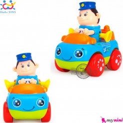 اسباب بازی ماشین هویلی تویز نوزاد و کودک طرح پلیس Huile Toys professional car سیسمونی و وسایل کودک