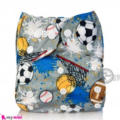 شورت آموزشی 3 لایه فشِن بی بی توپ Fashion baby reusable diaper