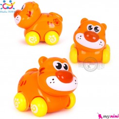 حیوانات هویلی تویز ببر و پاندا اسباب بازی نشکن Huile Toys animal cars