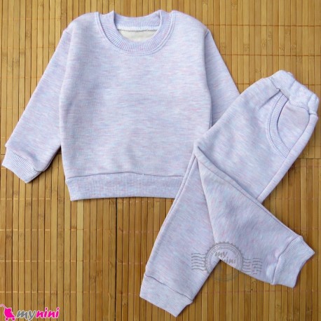 ست بلوز و شلوار گرم بچگانه دورس یاسی توکُرکی Baby warm clothes set