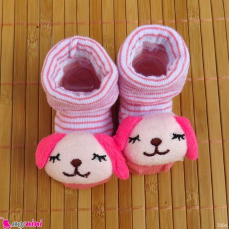 جوراب عروسکی بچگانه خرسی Baby cute socks